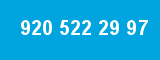 920 522 29 97